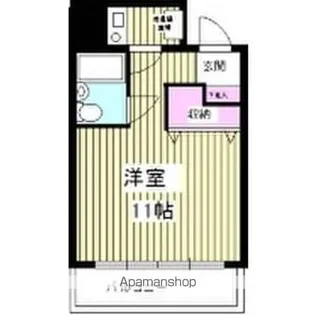 ラフィネ新栄【1201号室】の間取り