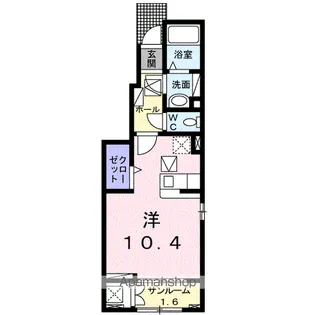 クレストⅠ【1階】の間取り