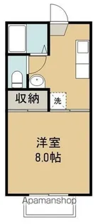 陽光ハイツA棟【2階】の間取り