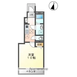 グランピュア COCO Ⅱ【1階】の間取り