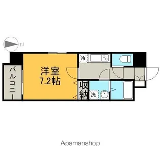 クレシェール大須【9階】の間取り
