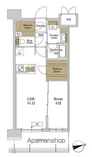 RJRプレシア川口【2階】の間取り
