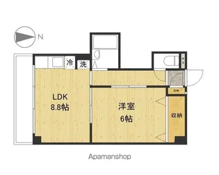 マ・メゾン狛江【203号室】の間取り