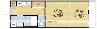 セントレジス新大阪Ⅲ【3階】の間取り