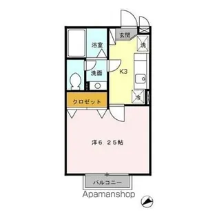 セーブル【2階】の間取り