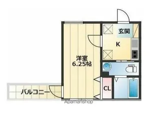 グラン山手【1階】の間取り