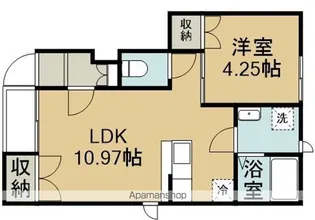 アステール3【1階】の間取り