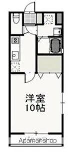 VERDE大供【1階】の間取り