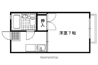 ウッディハウス【1階】の間取り