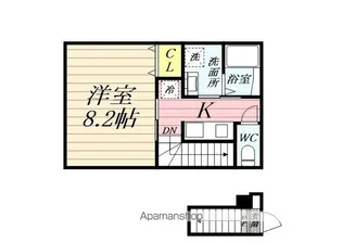 ヴィラウィーブ【203号室】の間取り