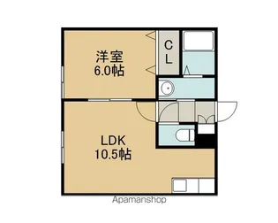 ガーデンローズ【3階】の間取り