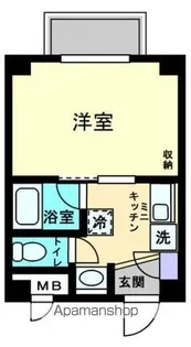 アルファコンフォート高松【5階】の間取り