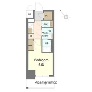 S-RESIDENCE野並駅前broad(ブロード)【9階】の間取り