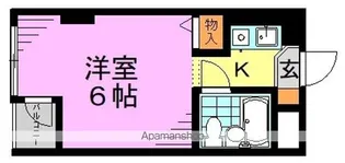 ドルフ高円寺南【1階】の間取り