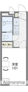 レオパレスファミリア【2階】の間取り
