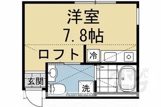 NEST冷泉町【2002号室】の間取り