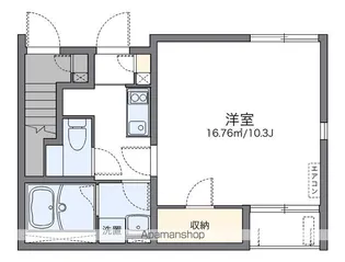 レオネクストフィオーレ奥戸【1階】の間取り