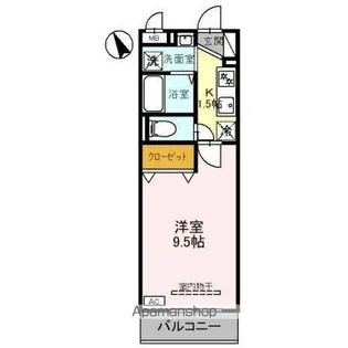 シャルム【2階】の間取り