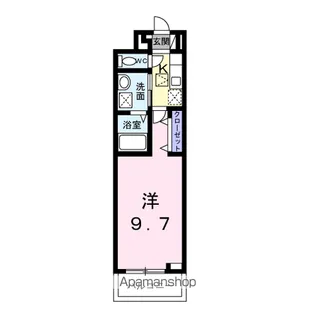 アイルヴィラK【1階】の間取り