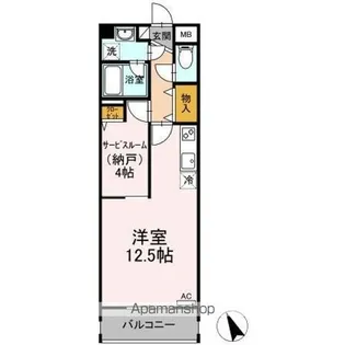 B-ONE【3階】の間取り