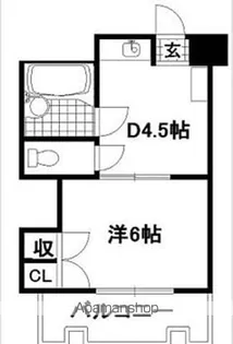 幟ビル【7階】の間取り