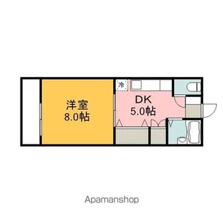 アピアコーポ【2階】の間取り