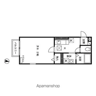 パセオプラシード上杉【2階】の間取り