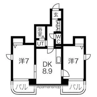 DEVEX282【603号室】の間取り