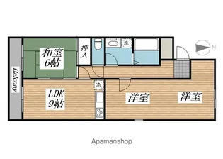 グレイス渋谷【1階】の間取り