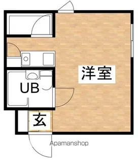 バトンルージュ【3階】の間取り