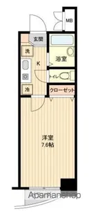 LA DOUCEUR宮町【8階】の間取り