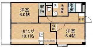 VIENTO原尾島【306号室】の間取り