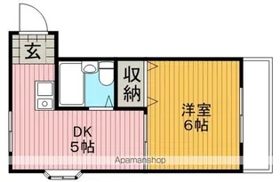 ラフォーレ豊中Ⅱ【1階】の間取り