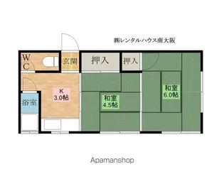 フジコーハイム【D号室】の間取り