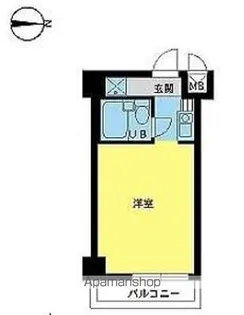 スカイコートエクセレント荻窪【6階】の間取り