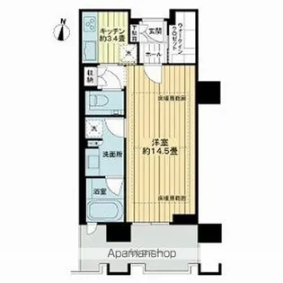 グランフロント大阪オーナーズタワー【4階】の間取り