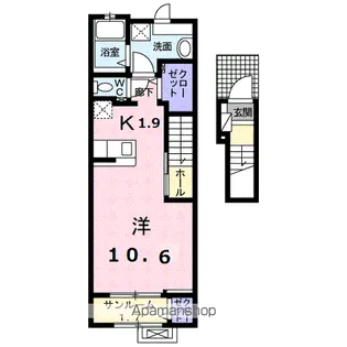 ドルフ【2階】の間取り