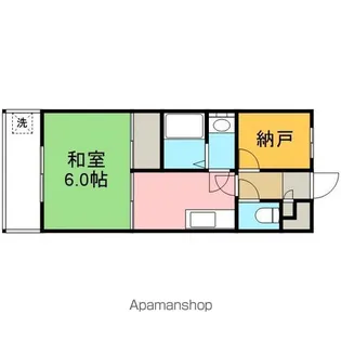 メゾン・ド・来夢Ⅰ【2階】の間取り