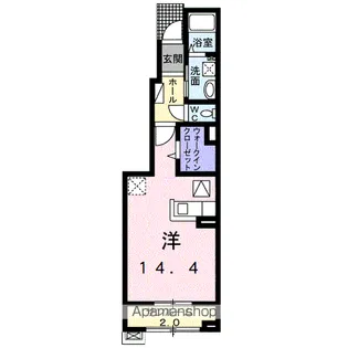 スイセンⅡ【1階】の間取り