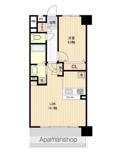 シエナ仙台Ⅲ【5階】の間取り