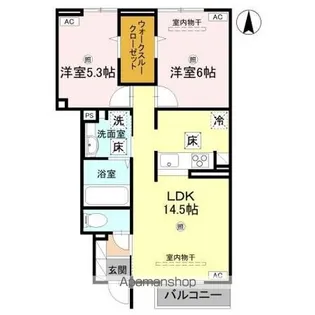 LAMURE(ラミュール)【1階】の間取り