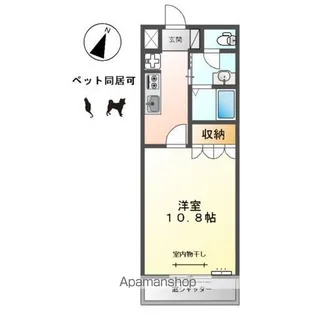 サンメモリー【1階】の間取り