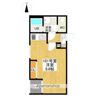 R-Smart黒川【1階】の間取り