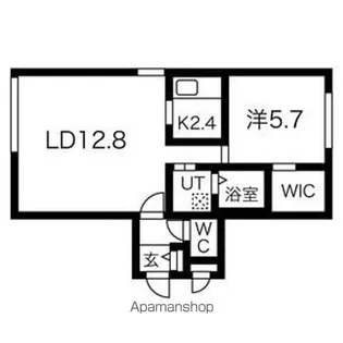 ART PARK II(アートパーク II)【30316号室】の間取り