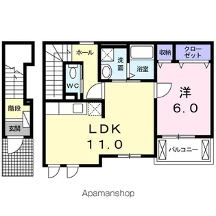 さくらハウス【2階】の間取り