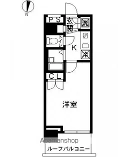 スカイコート東京ベイ・東雲【412号室号室】の間取り