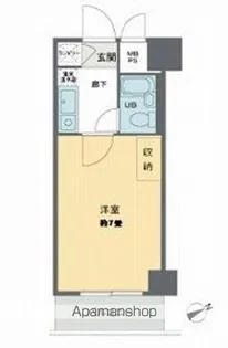 クリーン善福寺【6階】の間取り
