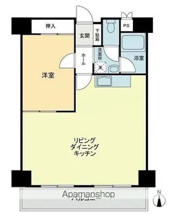 グランドメゾン松島【6階】の間取り