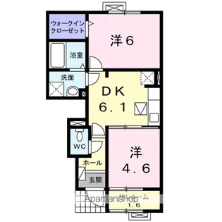 レ・セーナ【1階】の間取り