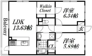 DUNE【2階】の間取り